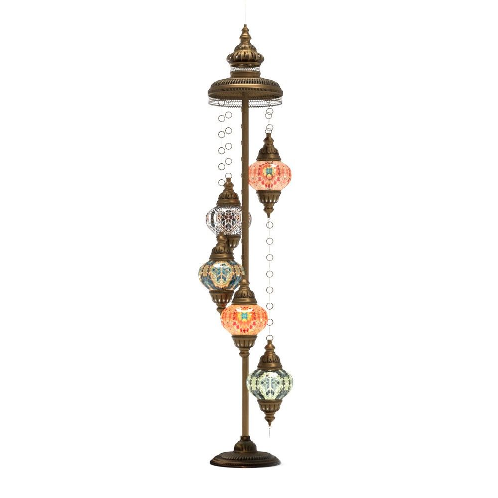 Eirik 5 ball novelty floor lamp thumbnail 2