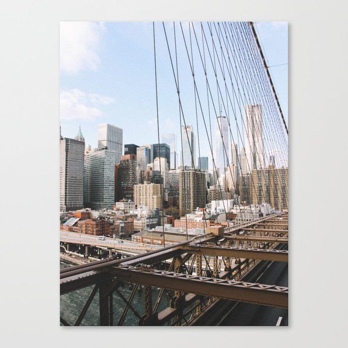 Brooklyn Bridge Views Canvas Print Unframe thumbnail 2