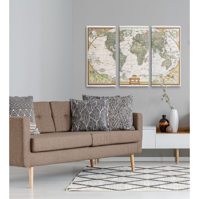 3 Piece Graphic Art on Canvas thumbnail 6