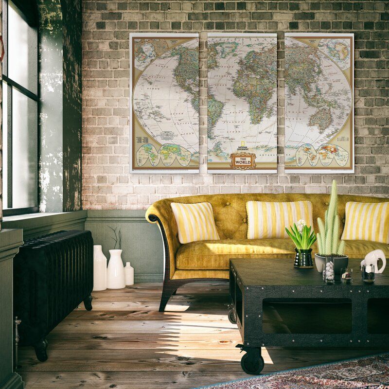 3 Piece Graphic Art on Canvas thumbnail 4