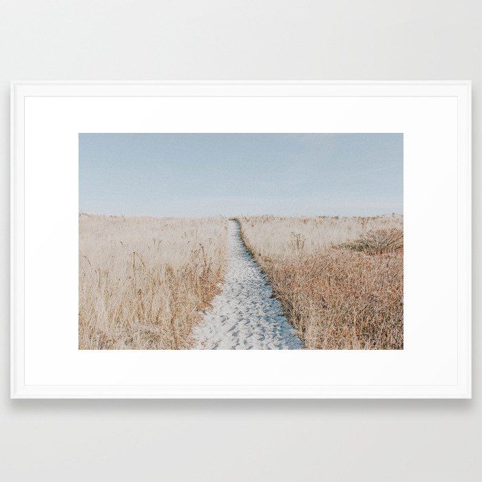 Summer Blues Framed Art Print With Frame thumbnail 2