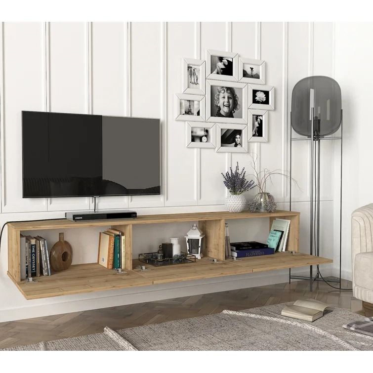 Fitzsimmons Floating TV Stand for TVs up to 85" thumbnail 4