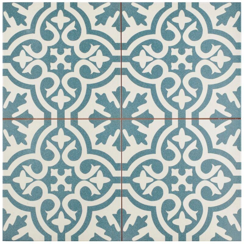 Berkeley Ceramic Patterned Wall And Floor Tile thumbnail 2
