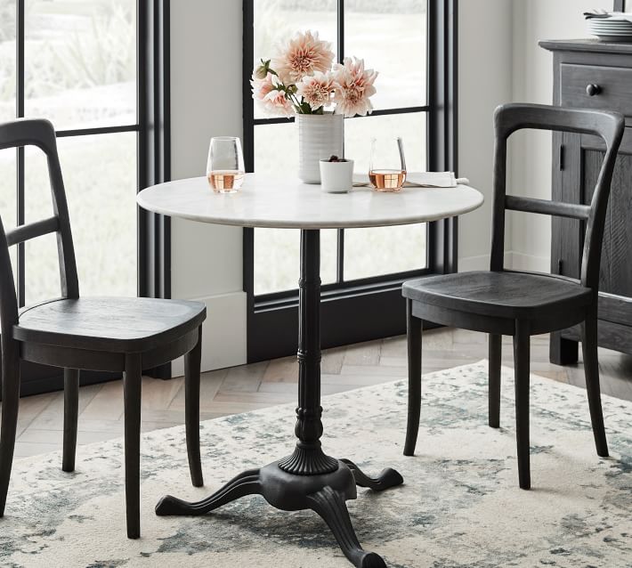 Rae Marble Bistro Table thumbnail 2