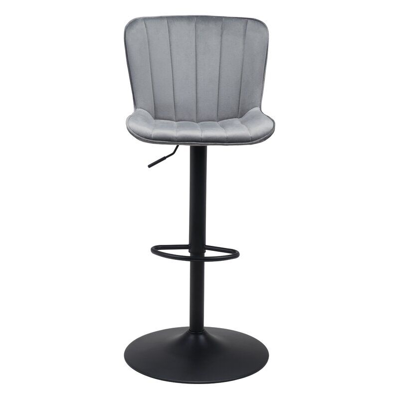 Tarley Bar Chair Gray thumbnail 2
