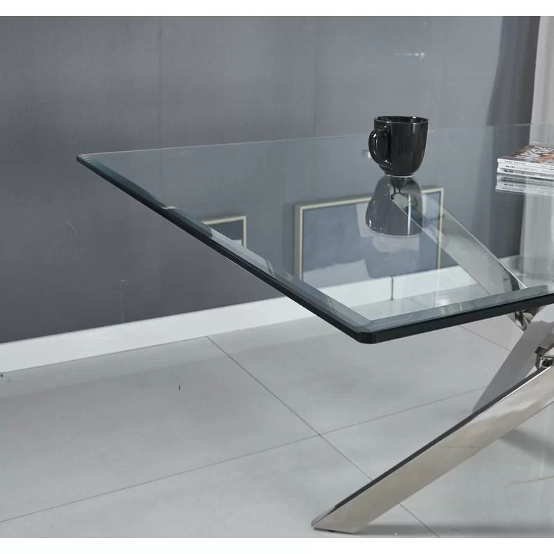 Kara Trestle Dining Table thumbnail 4