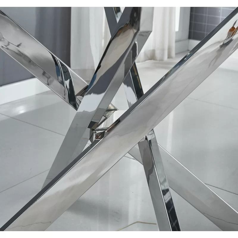 Kara Trestle Dining Table thumbnail 6