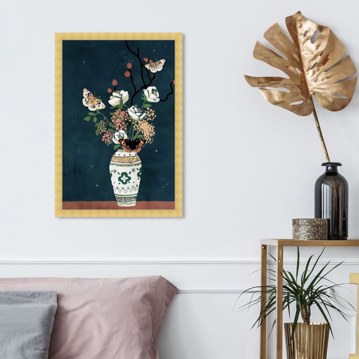 Oliver Gal Delicate Framed Art thumbnail 2