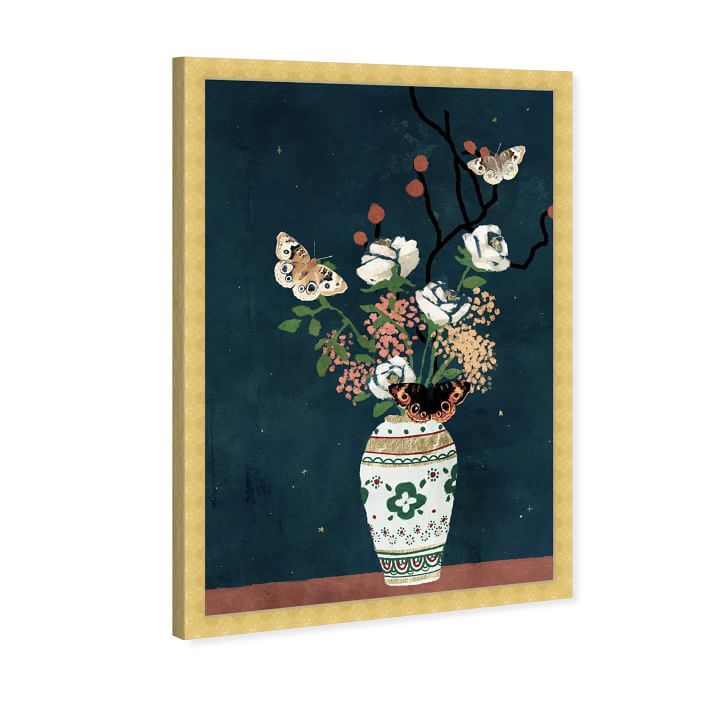 Oliver Gal Delicate Framed Art thumbnail 3