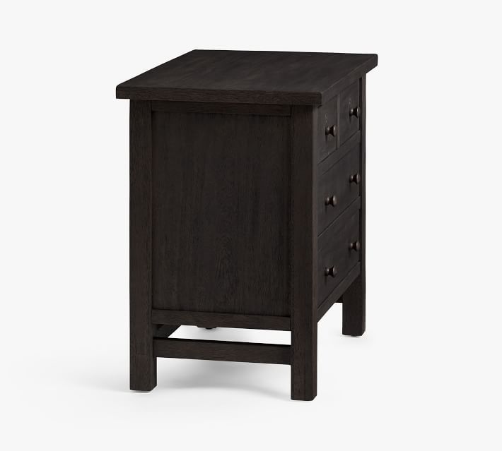 Farmhouse Drawer Nightstand - Charcoal thumbnail 4