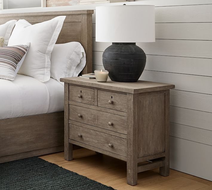 Farmhouse Drawer Nightstand - Seadrift thumbnail 2