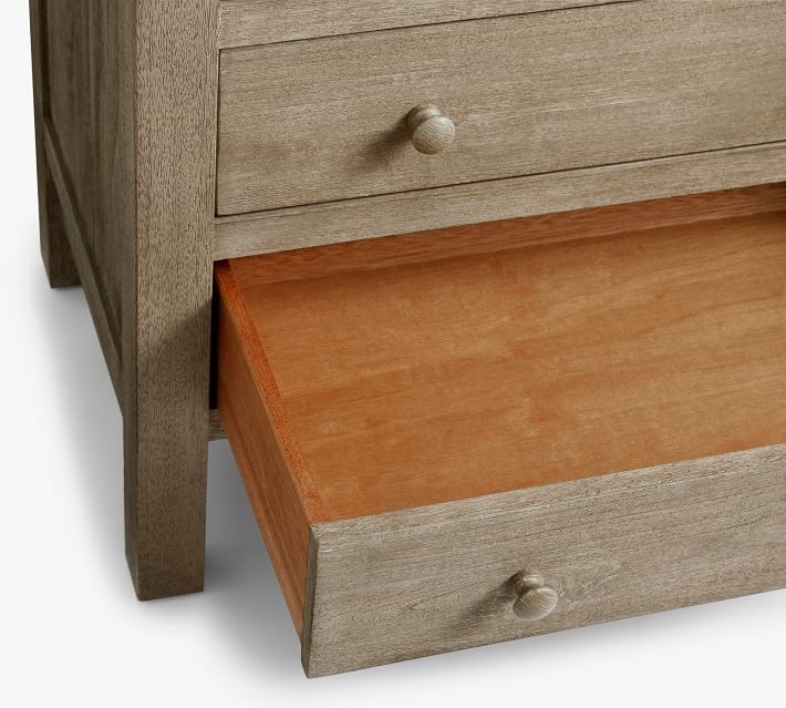 Farmhouse Drawer Nightstand - Seadrift thumbnail 8