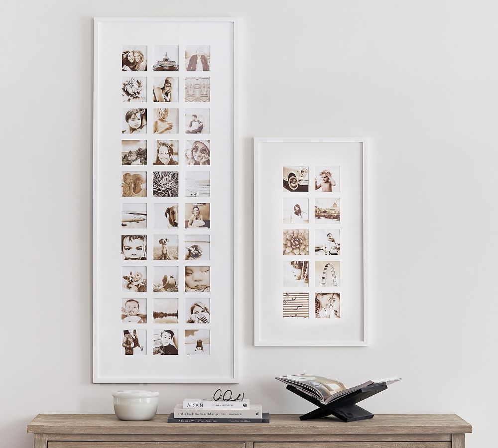 Wood Gallery Opening Frame - White thumbnail 2