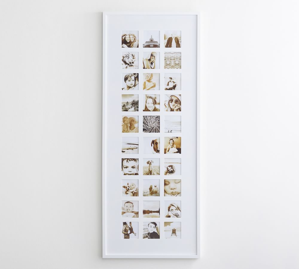 Wood Gallery Opening Frame - White thumbnail 3