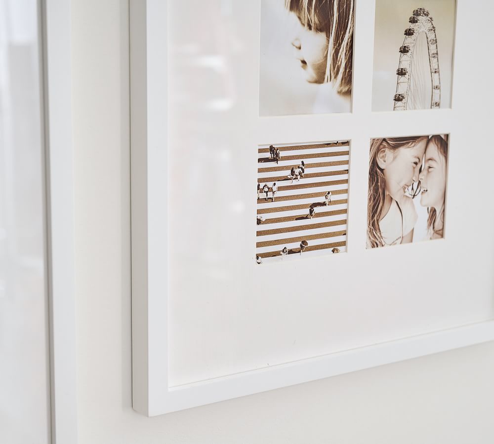Wood Gallery Opening Frame - White thumbnail 4
