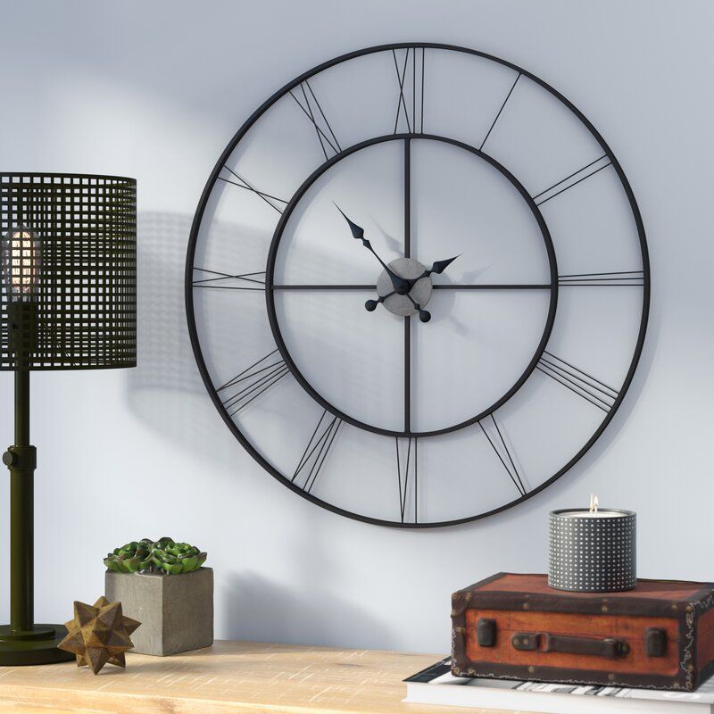 Oversized Decorative Wall Clock thumbnail 3