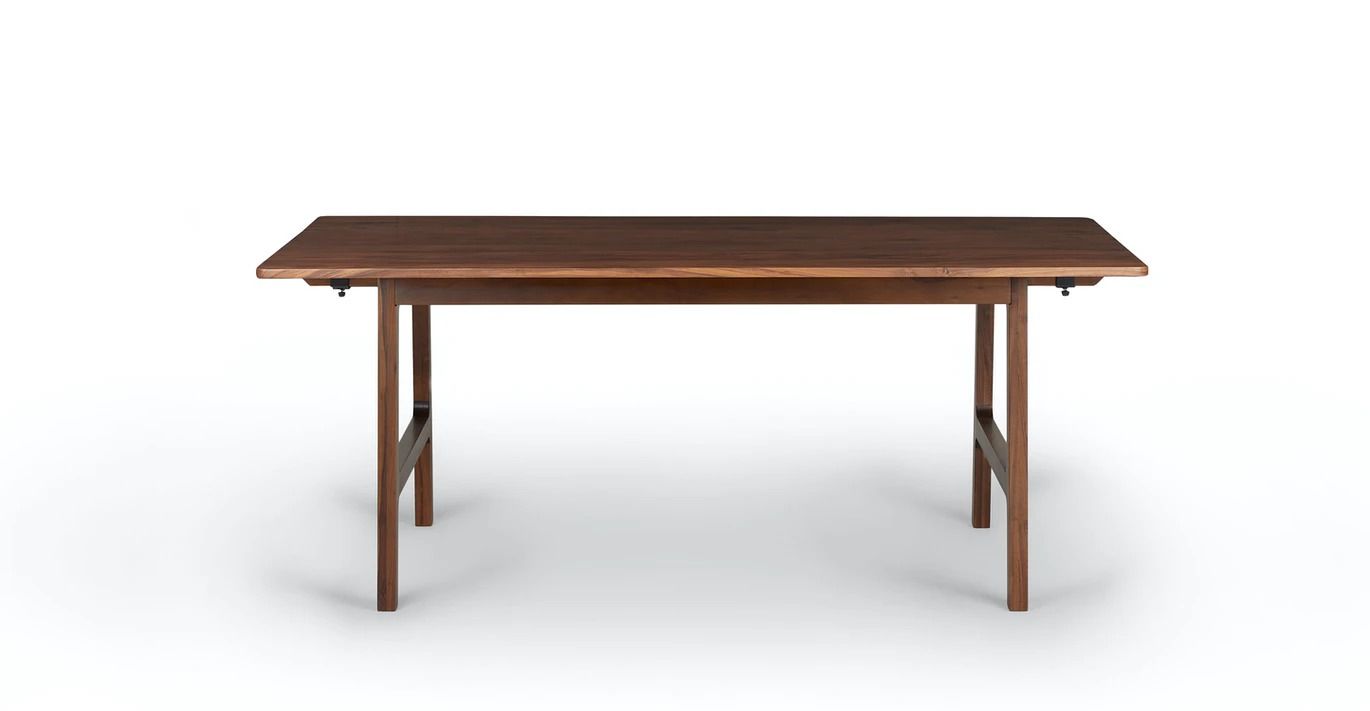 Kirun Walnut Dining Table, Extendable thumbnail 3