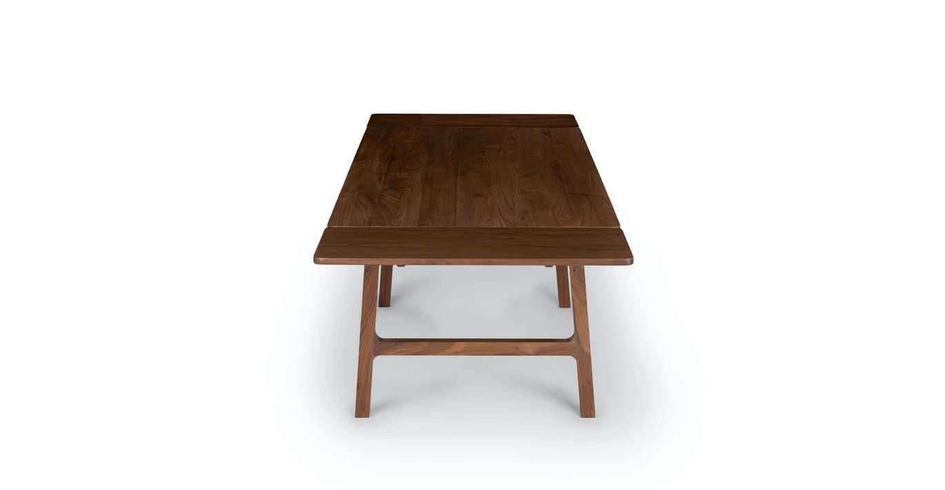 Kirun Walnut Dining Table, Extendable thumbnail 4