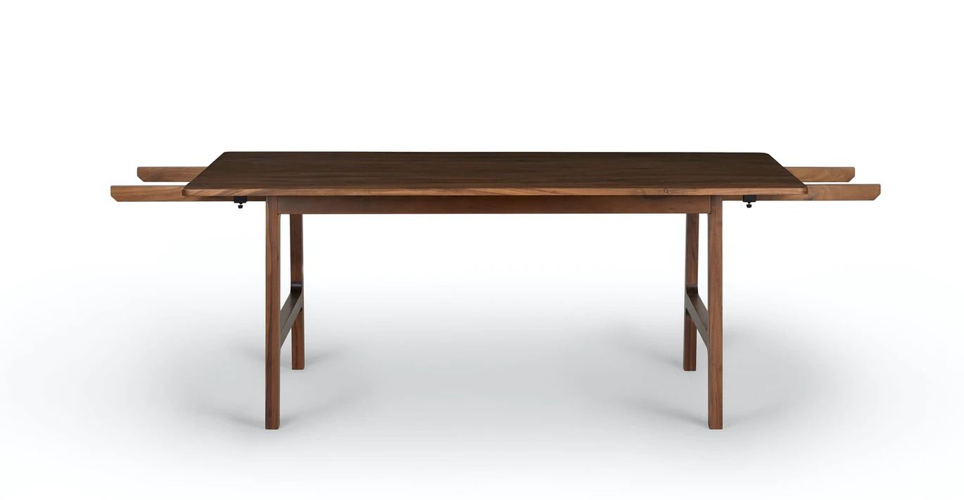 Kirun Walnut Dining Table, Extendable thumbnail 5