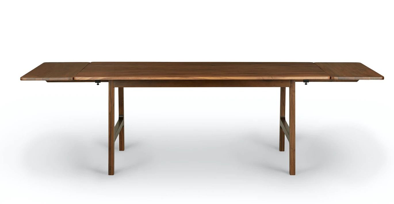 Kirun Walnut Dining Table, Extendable thumbnail 6