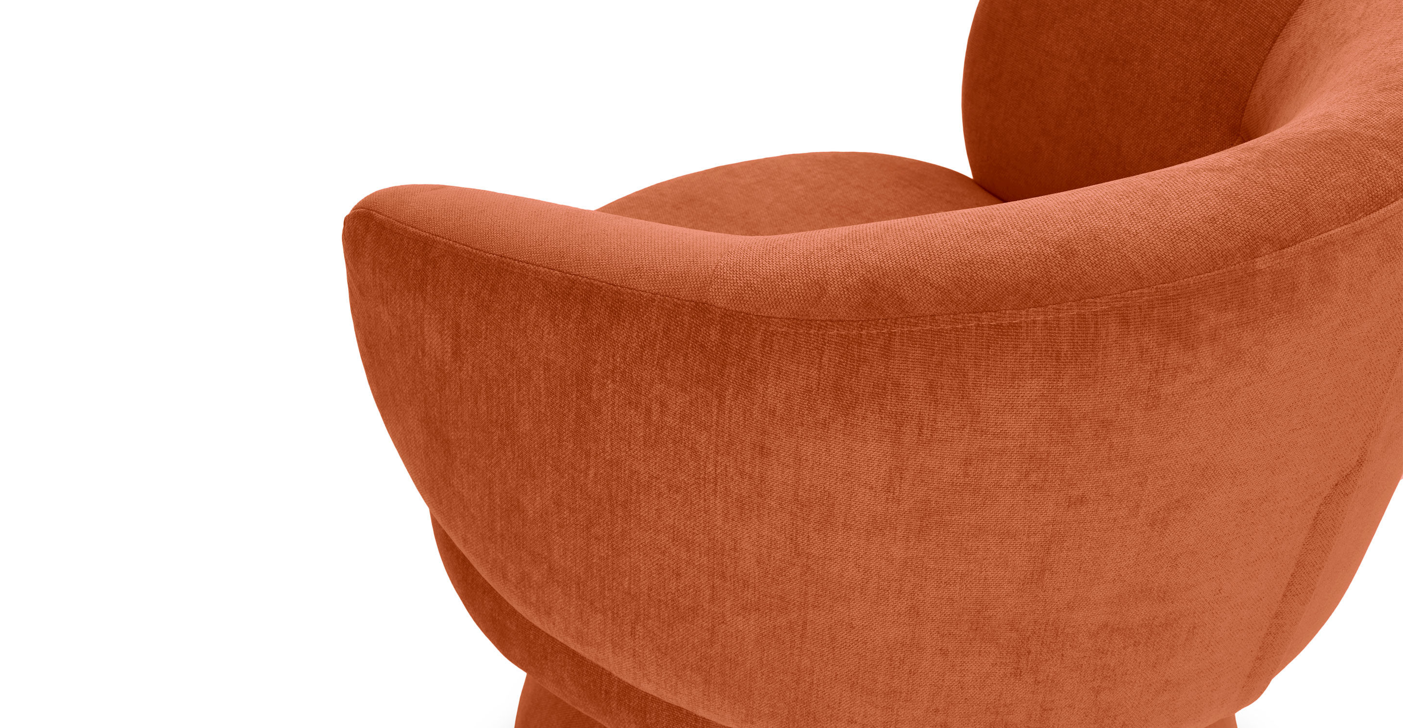 Makeva Anise Brown Swivel Chair thumbnail 6