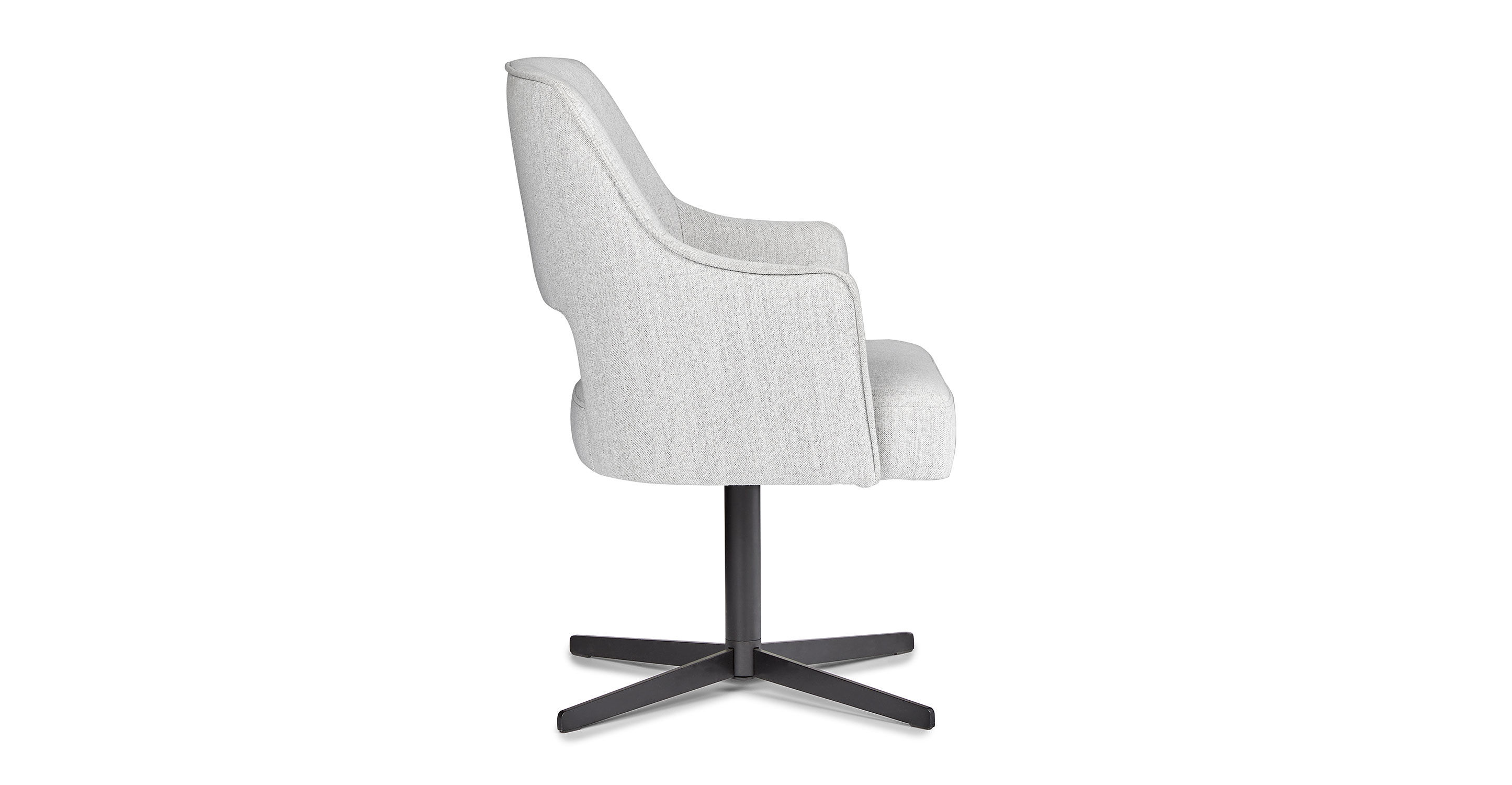 Eliseno Drizzle Gray Office Chair thumbnail 4