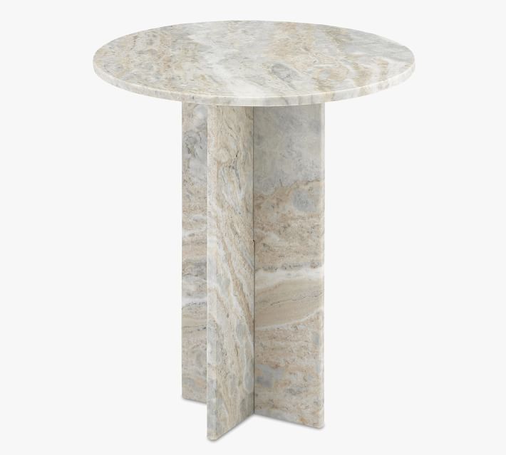 Calvert 18 Marble Accent Table thumbnail 2