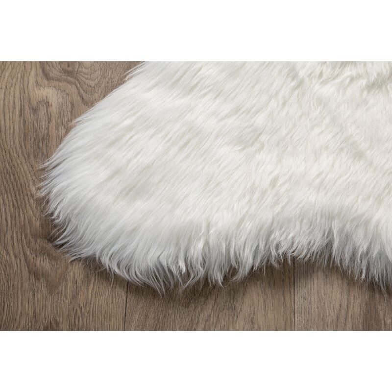 Ahamed White Area Rug 3'3" x 4'7" thumbnail 3