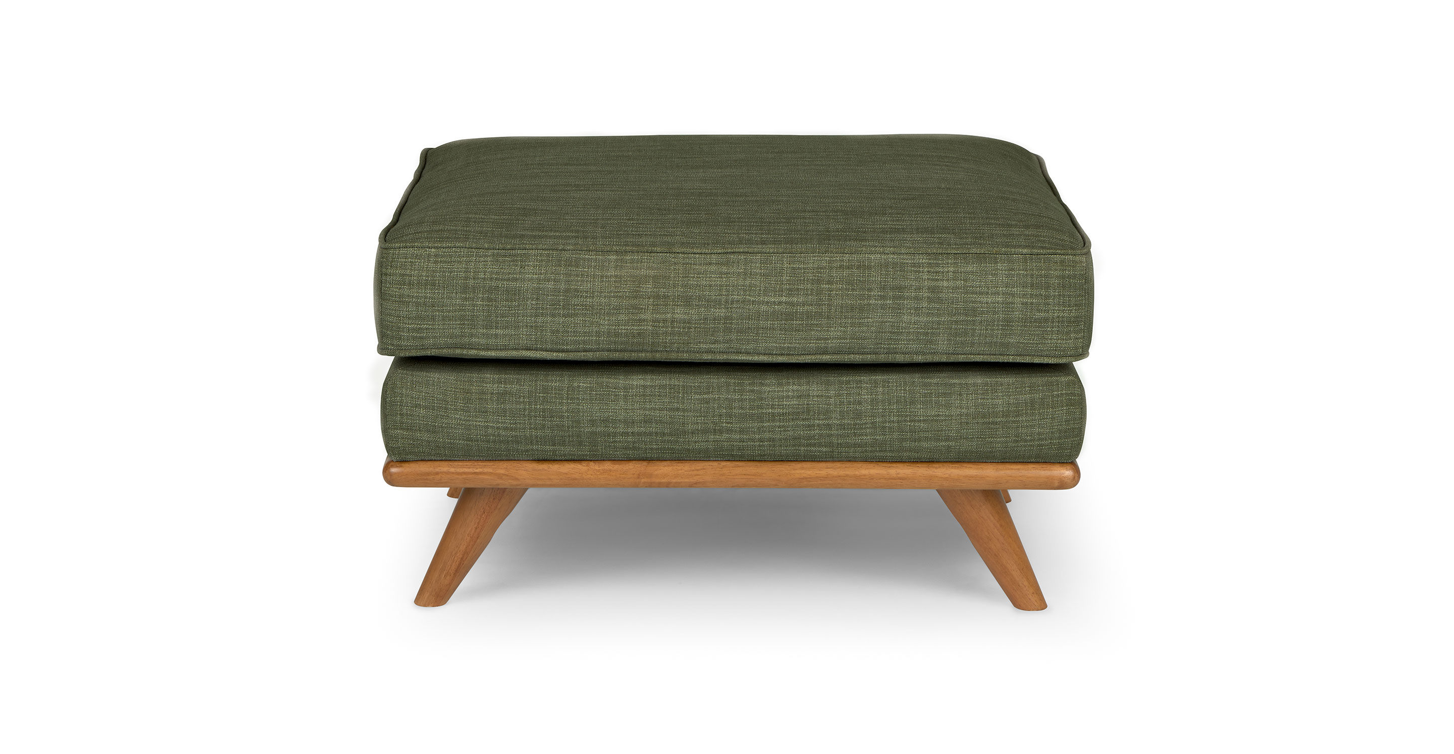 Timber Olio Green Ottoman thumbnail 3
