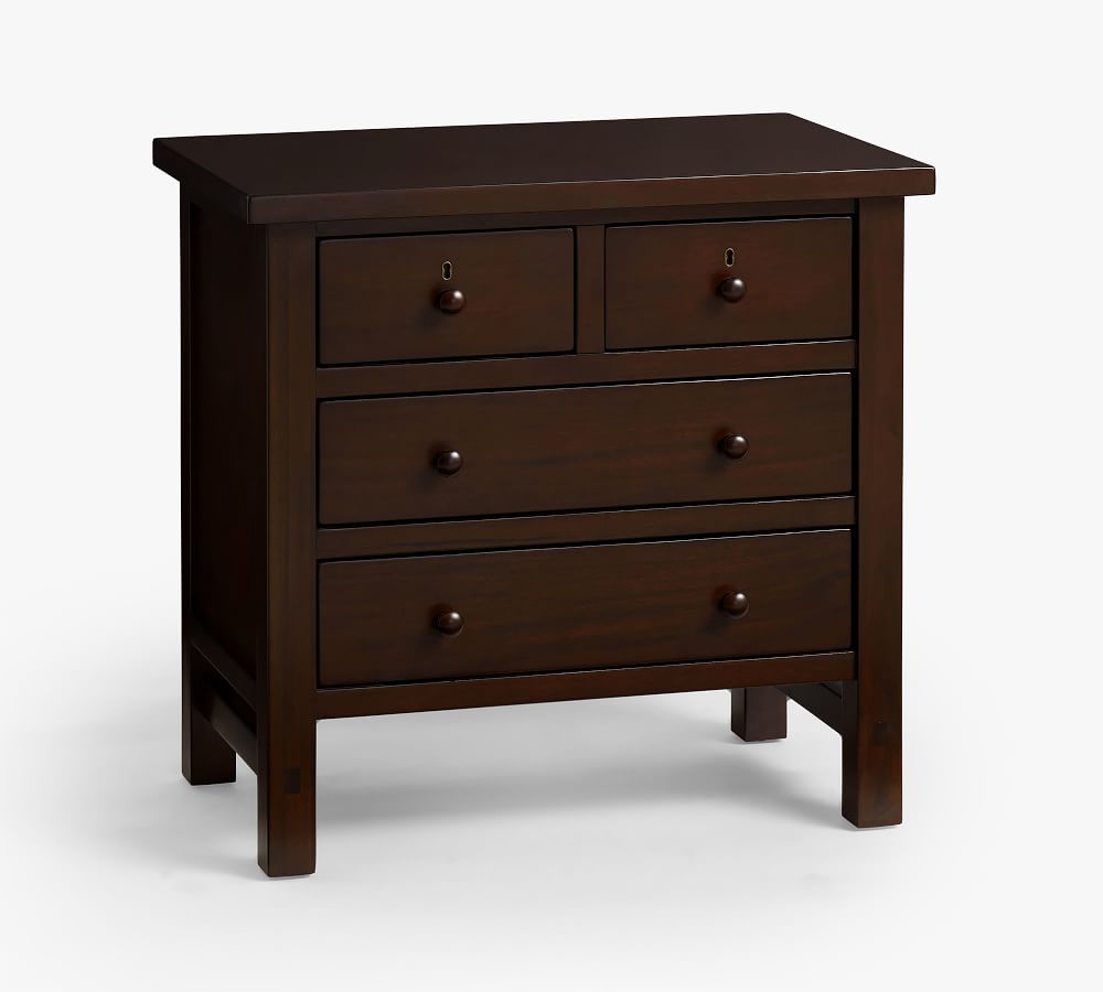 Farmhouse Drawer Nightstand - ESPRESSO thumbnail 2