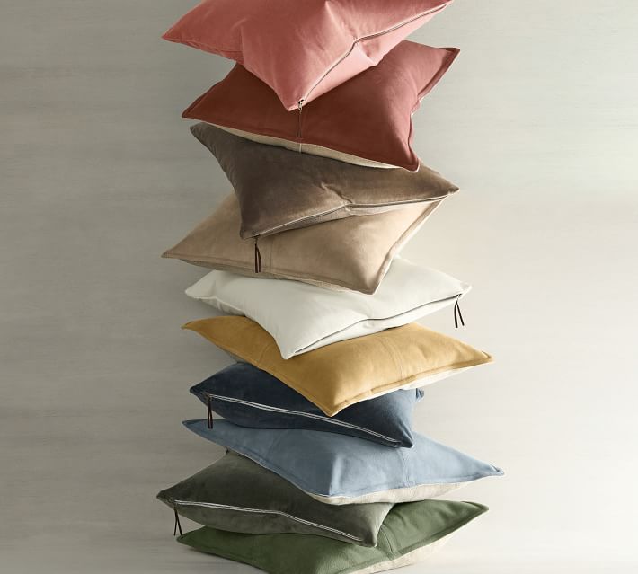 Everywhere Velvet Pillow thumbnail 3