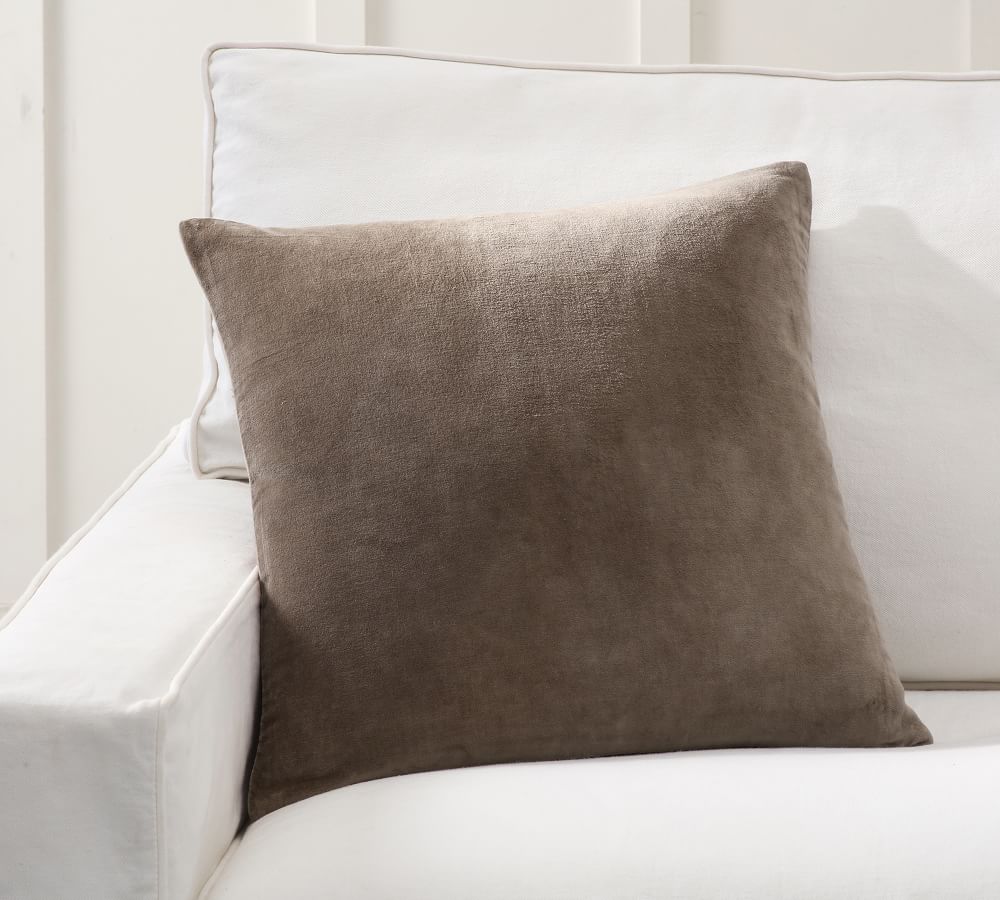 Everywhere Velvet Pillow Cover no insert thumbnail 2