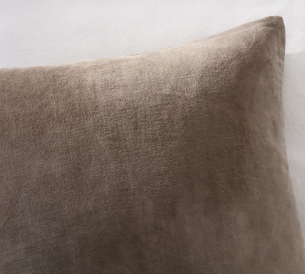 Everywhere Velvet Pillow Cover no insert thumbnail 3
