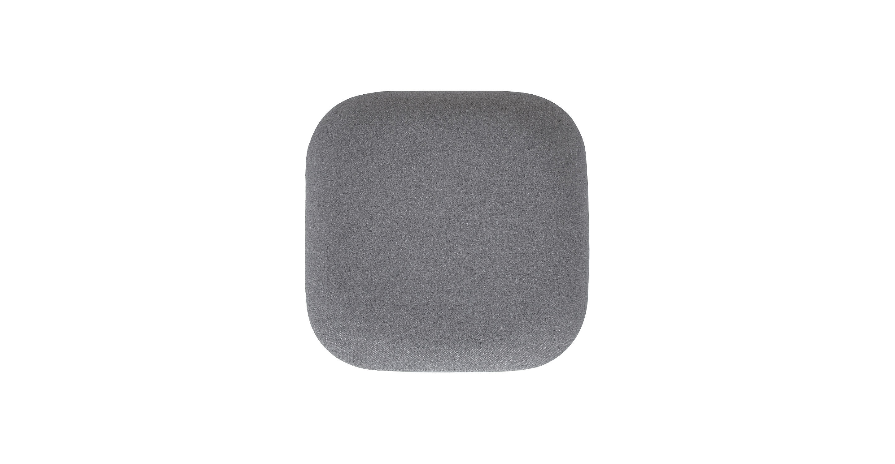 Maribo Stately Gray 19" Storage Ottoman thumbnail 3
