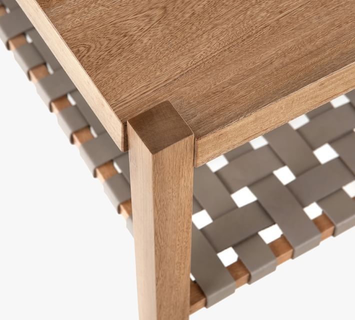 Bardill Woven Leather End Table thumbnail 4