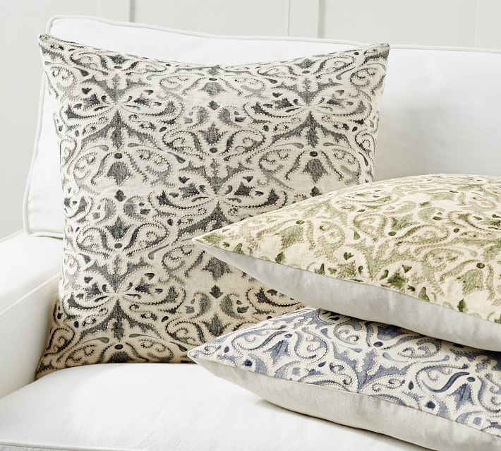 Reilley Embroidered Pillow thumbnail 2