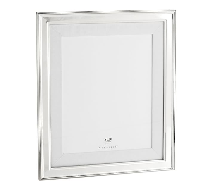 Personalized Silver-Plated Grosgrain Ribbon Mat Frames thumbnail 2