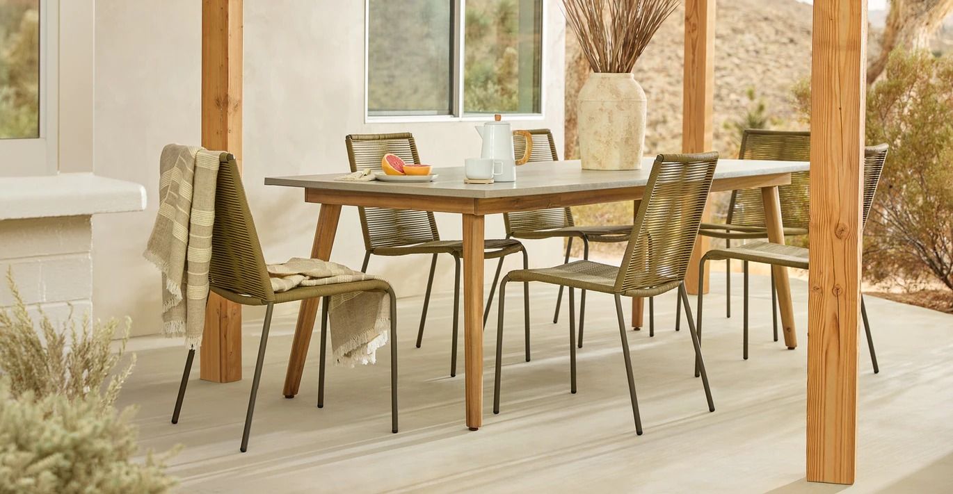 Atra Concrete Dining Table For 8 thumbnail 2