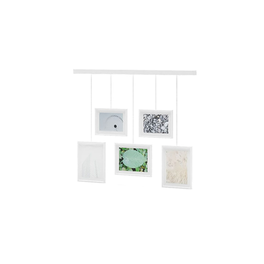 Hanging White Gallery Frames Set of 5 thumbnail 2