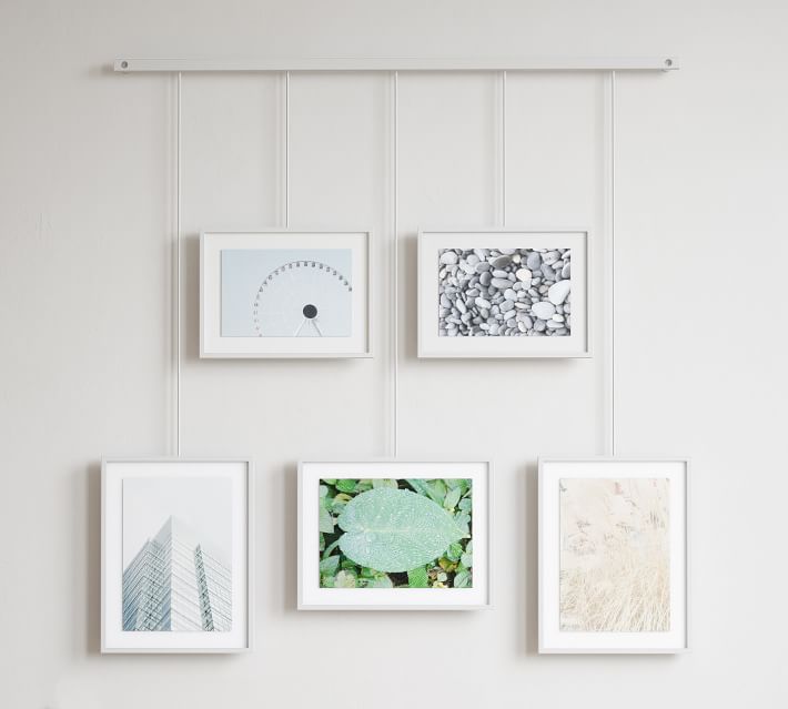 Hanging White Gallery Frames Set of 5 thumbnail 4