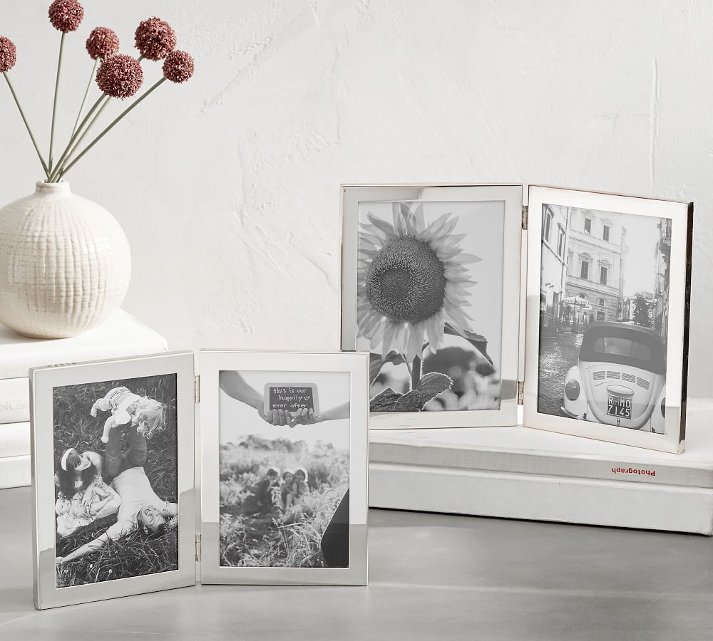 Modern Silver Hinged Frames thumbnail 3