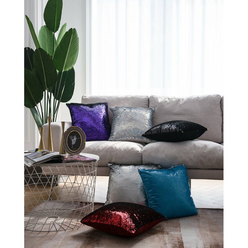 Eliana Sequin Pillow Cover No Inserts  thumbnail 2