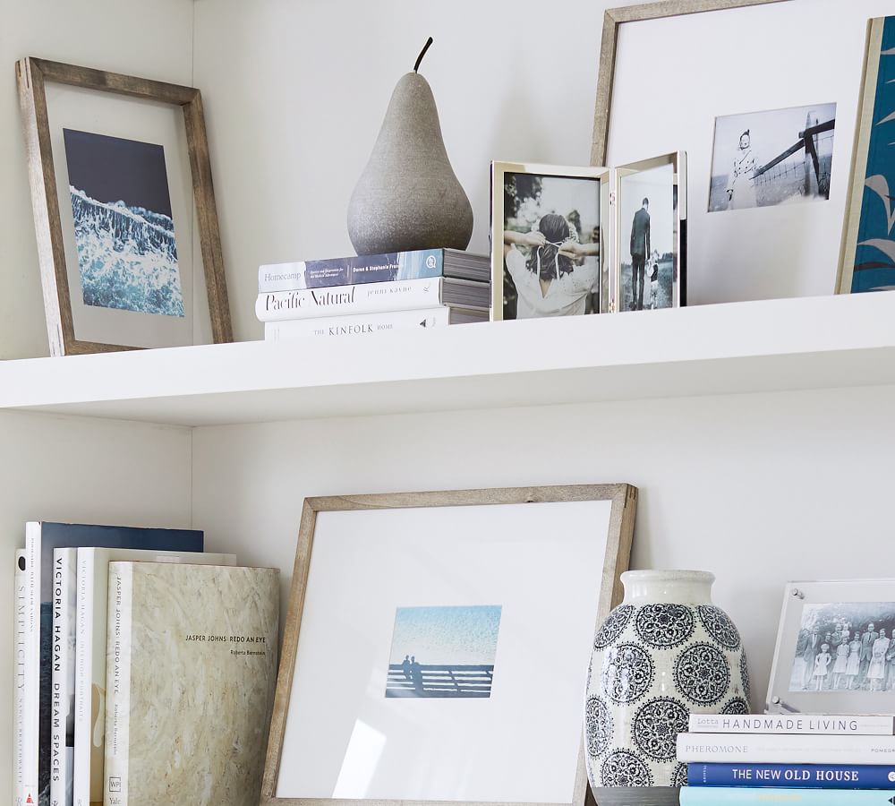 Modern Silver Hinged Frame With Frame thumbnail 3