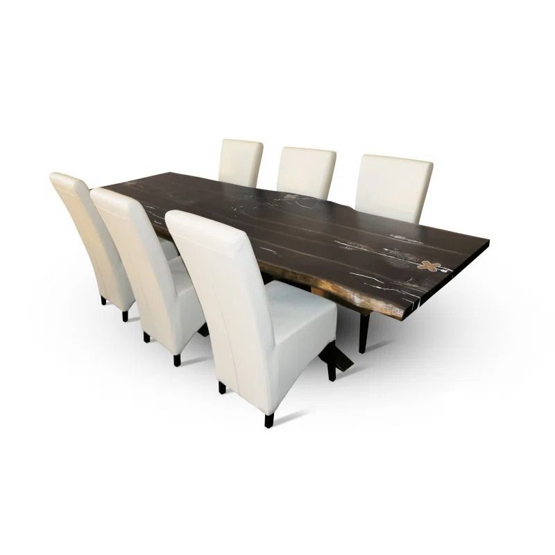 Adler Solid Oak Pedestal Dining Table thumbnail 2