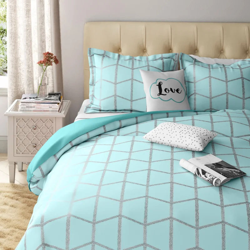 Mangesh Microfiber Modern Contemporary Duvet Queen thumbnail 4