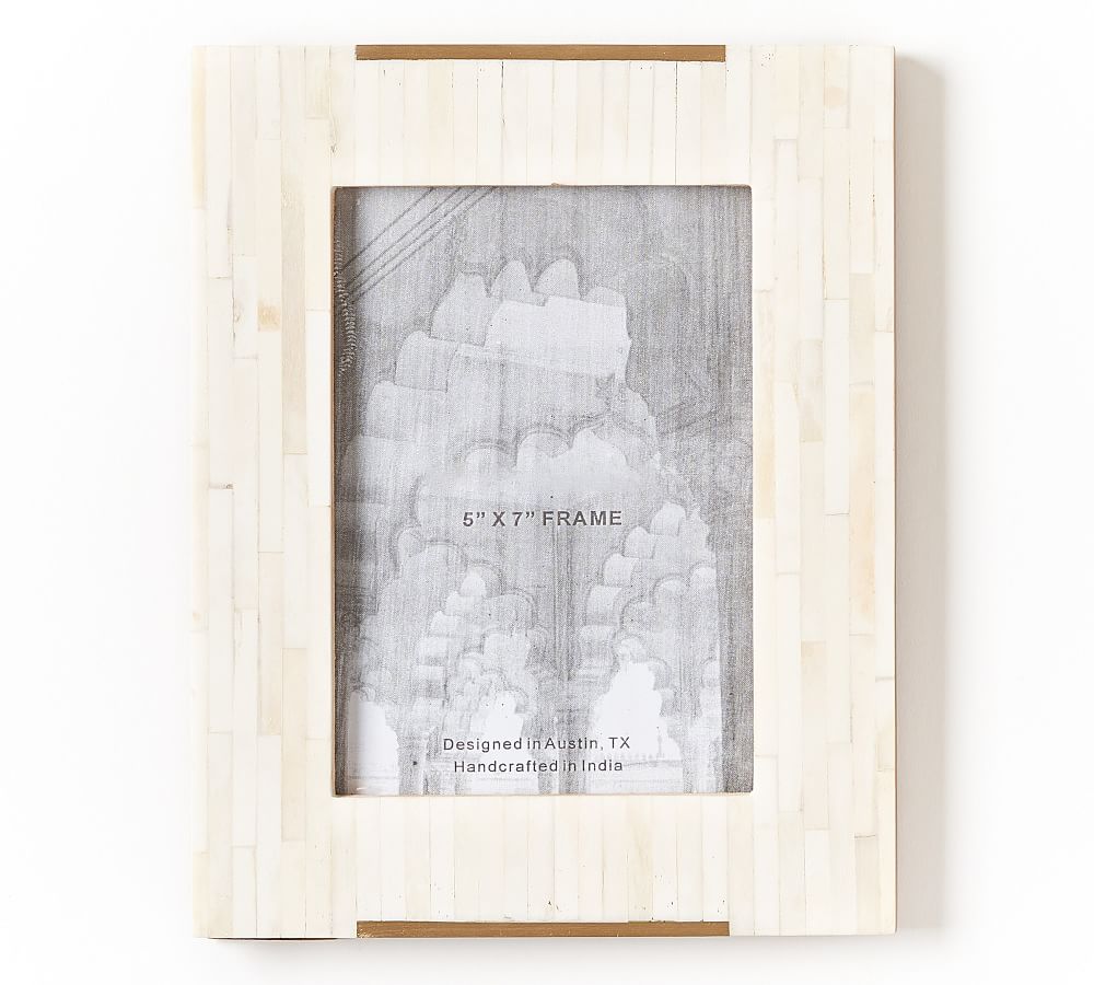 Saila Bone And Brass Frame - 5X7 thumbnail 4
