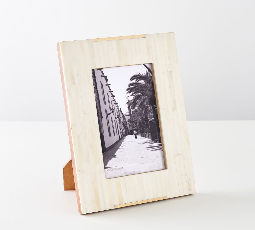 Saila Bone And Brass Frame - 5X7 thumbnail 5