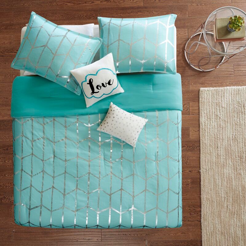 Mangesh Microfiber Modern Contemporary Sham with insert thumbnail 4