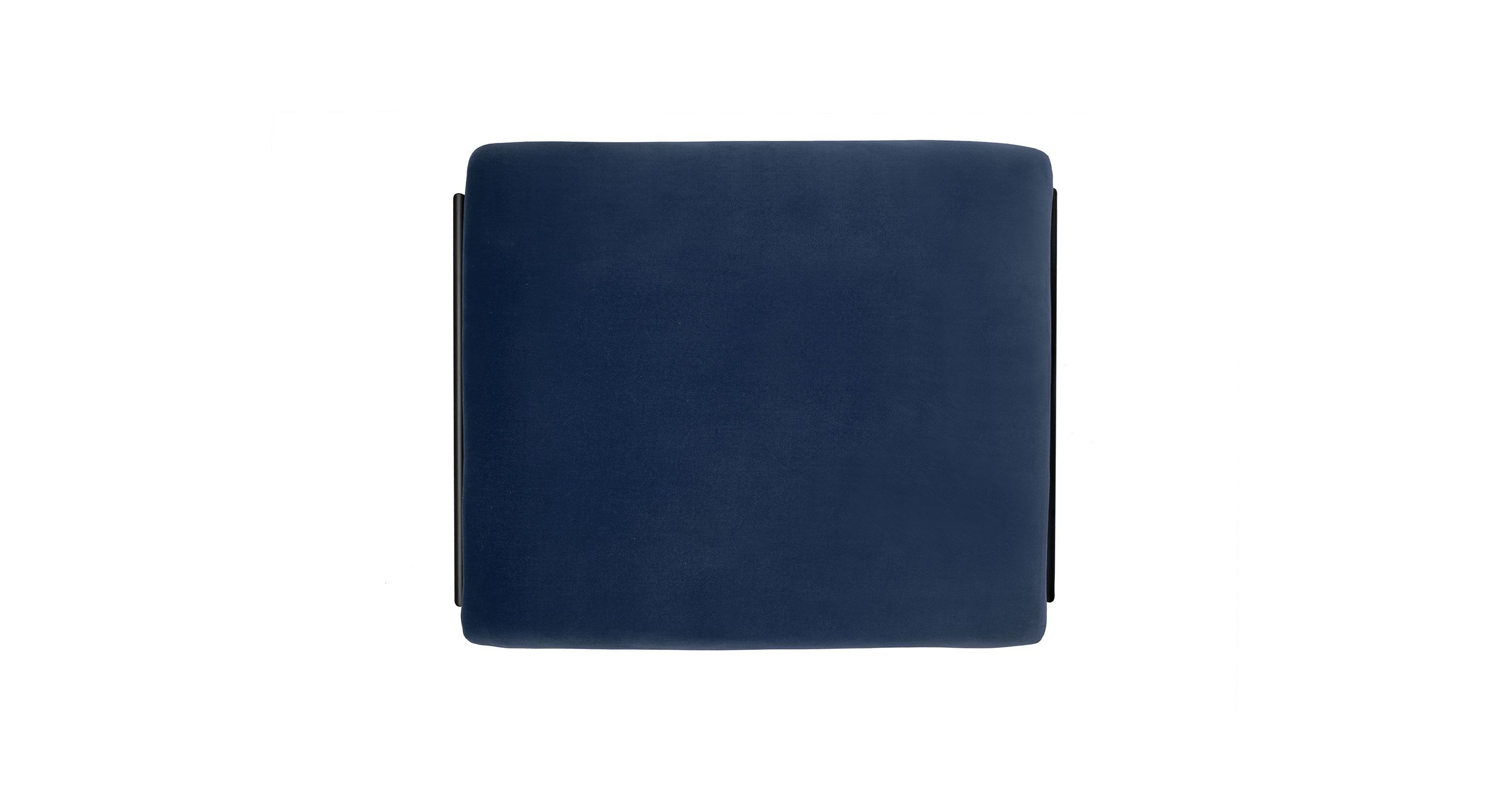Regis Cascadia Blue Ottoman thumbnail 5