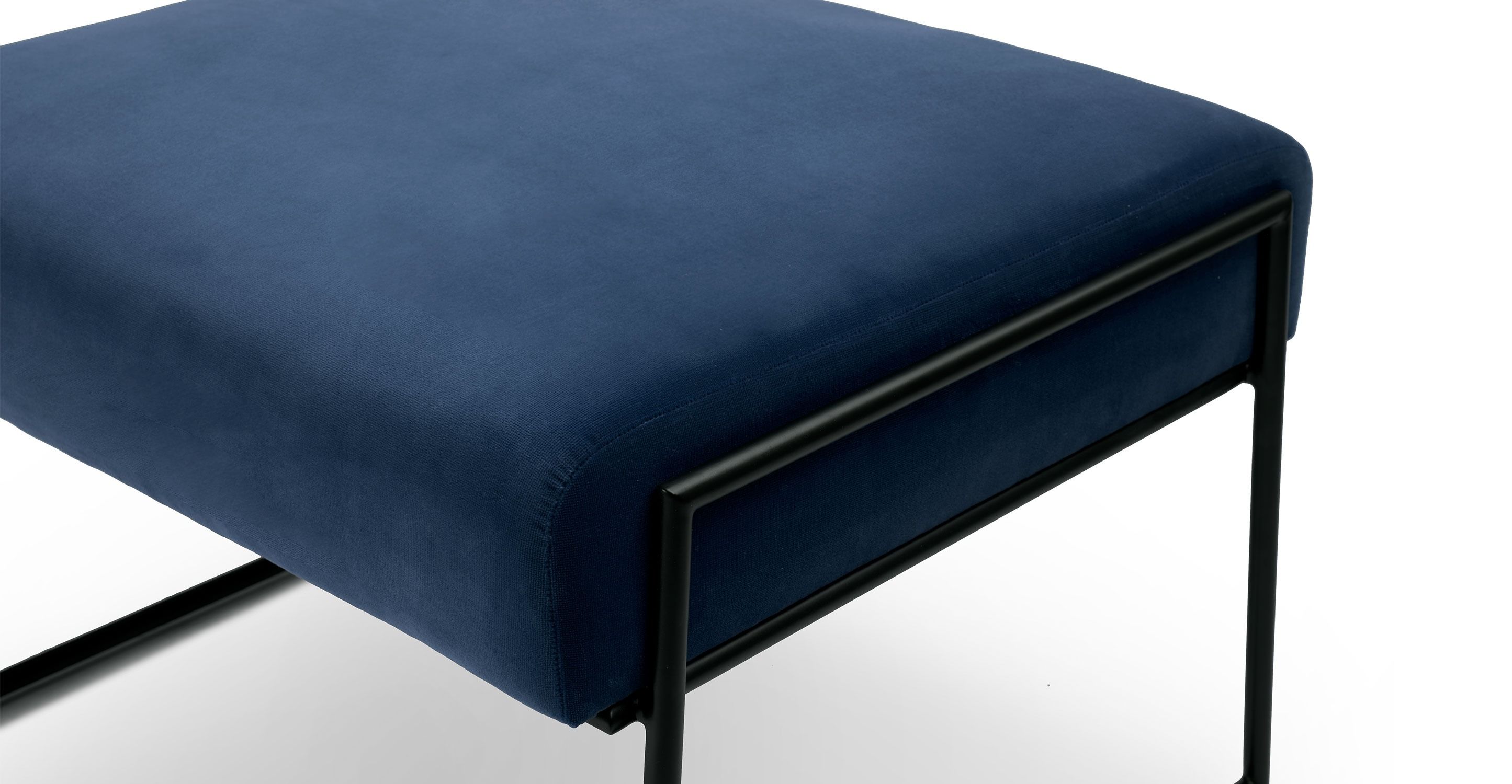 Regis Cascadia Blue Ottoman thumbnail 6